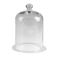 Bell jar with knob